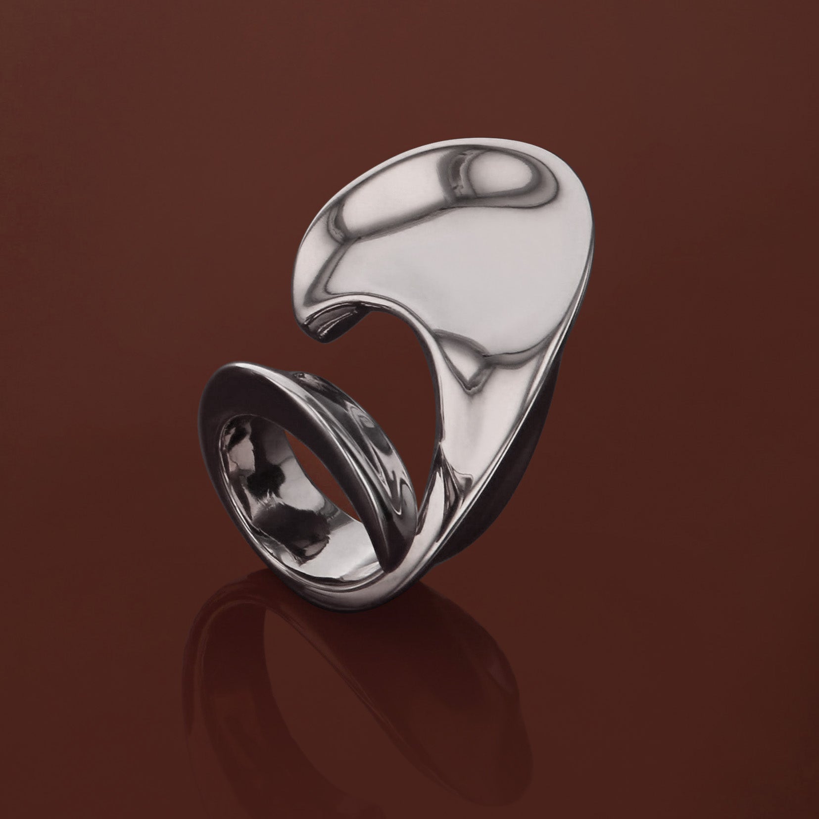 Bague Dune Gobi en argent massif - VESLER