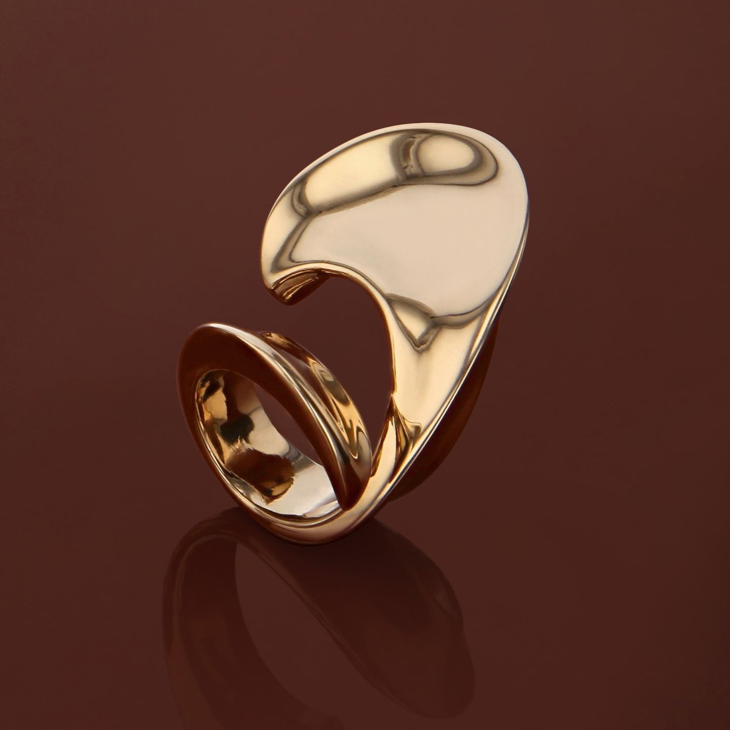 Bague Dune Gobi en bronze massif - VESLER