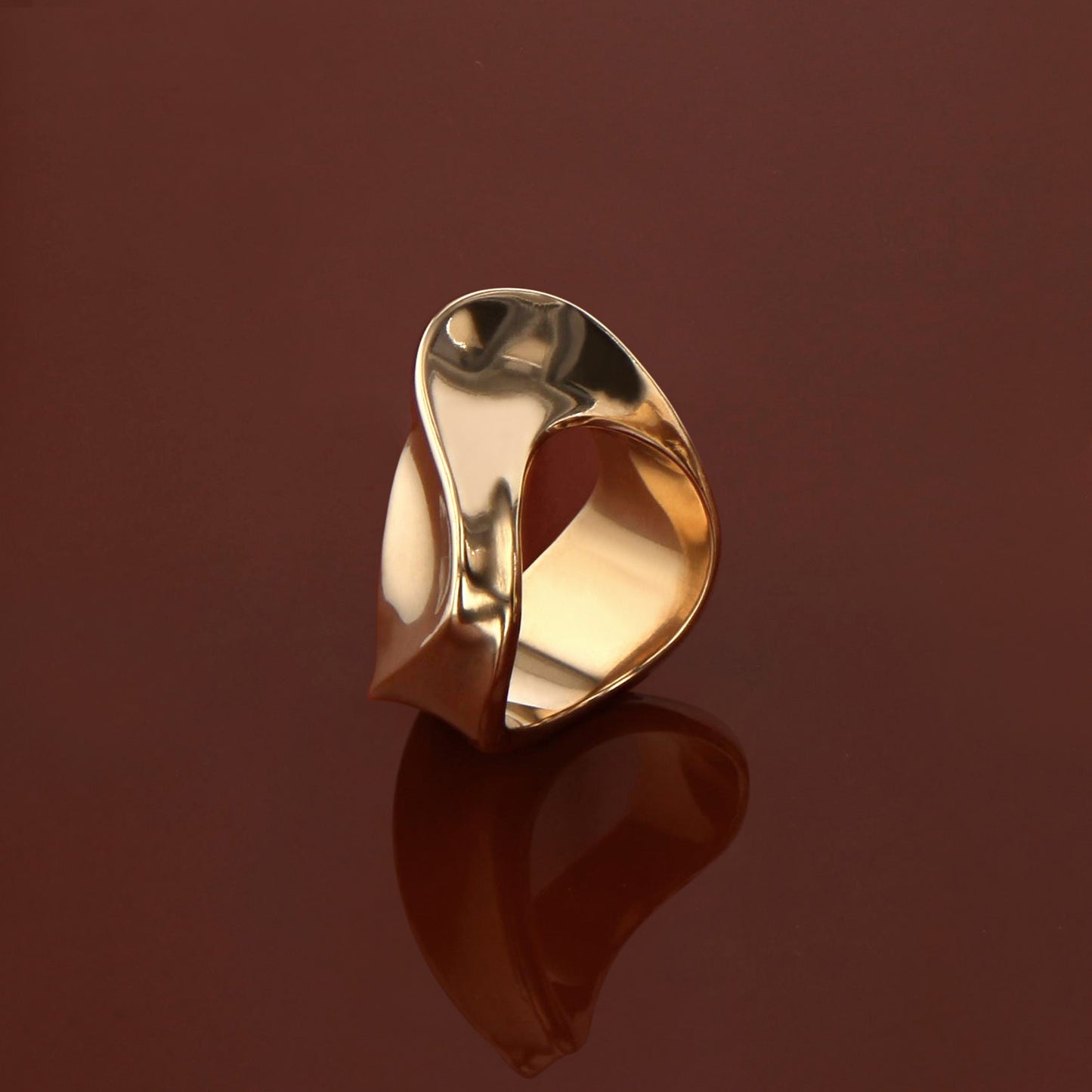 Bague Dune Namib en bronze massif - VESLER