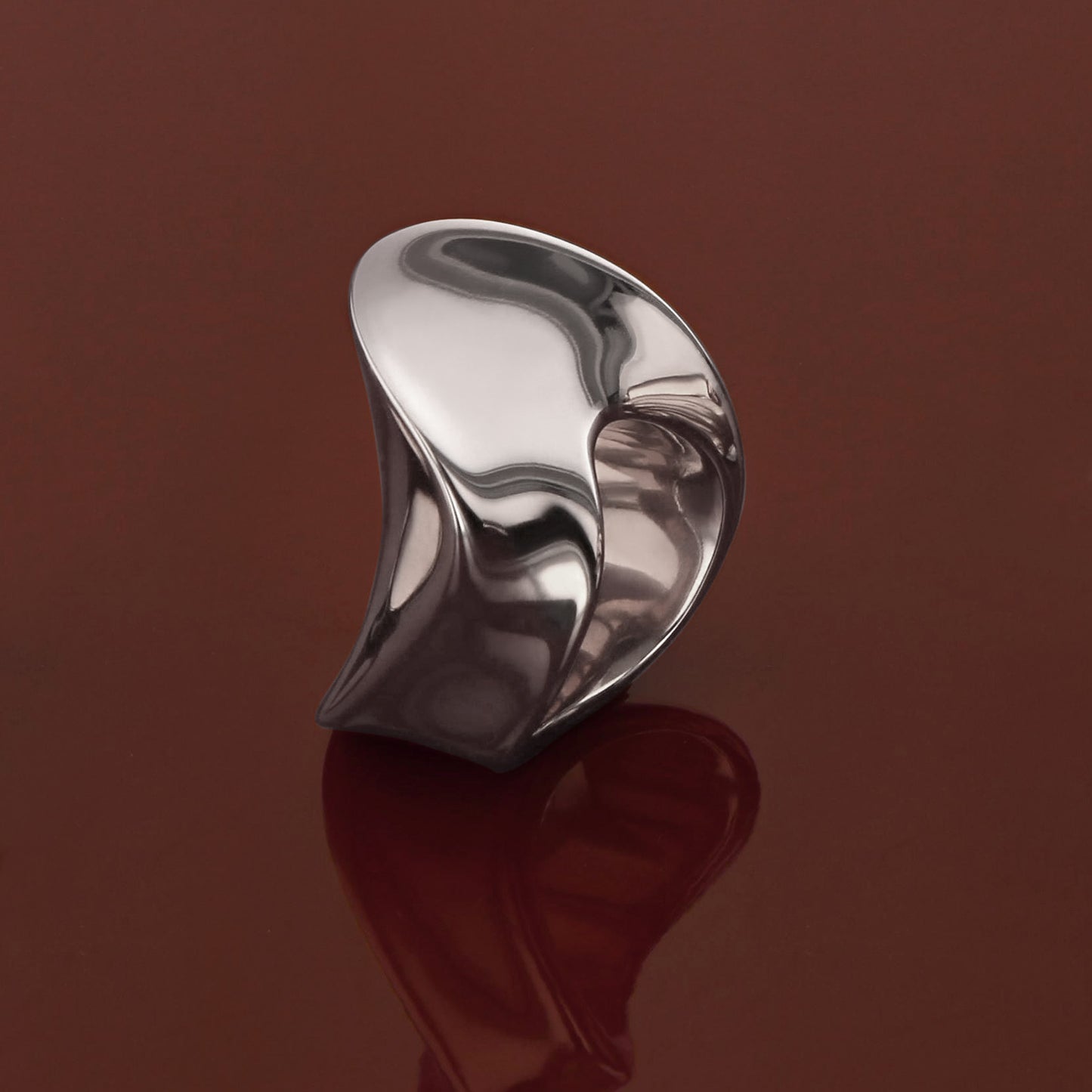 Bague Dune Sahara en argent massif - VESLER