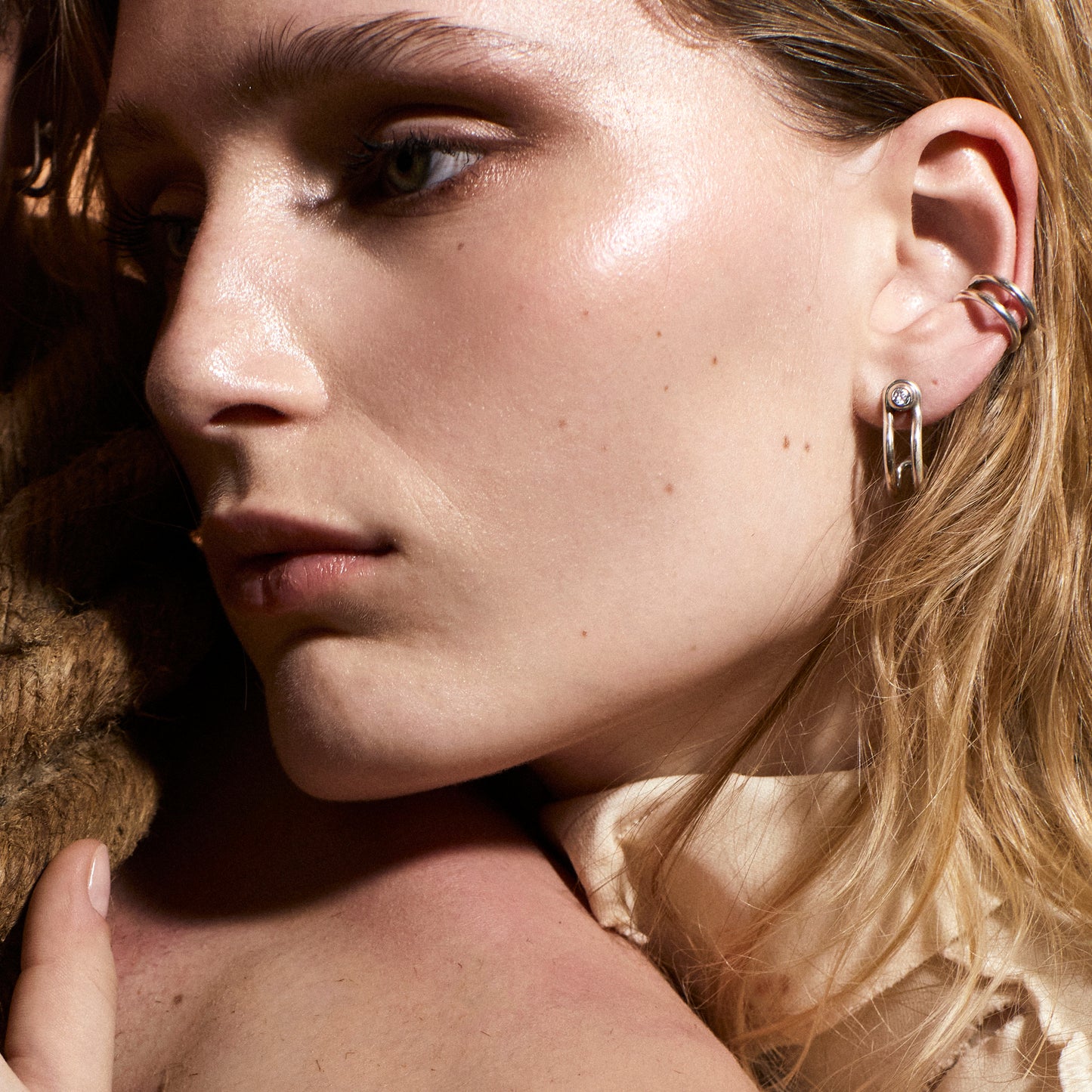Earcuff Switch en argent massif - VESLER