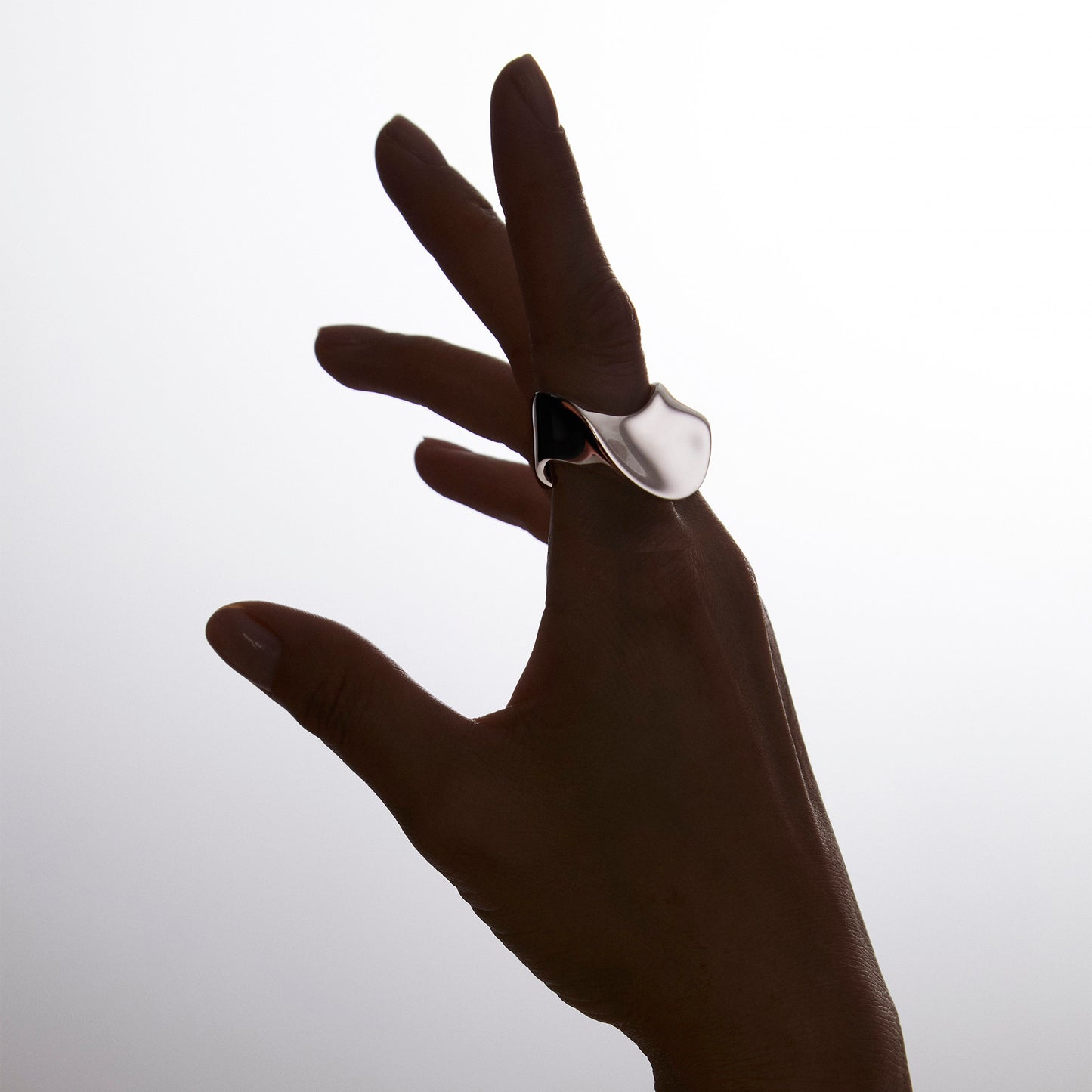 Bague Dune Sahara en argent massif - VESLER