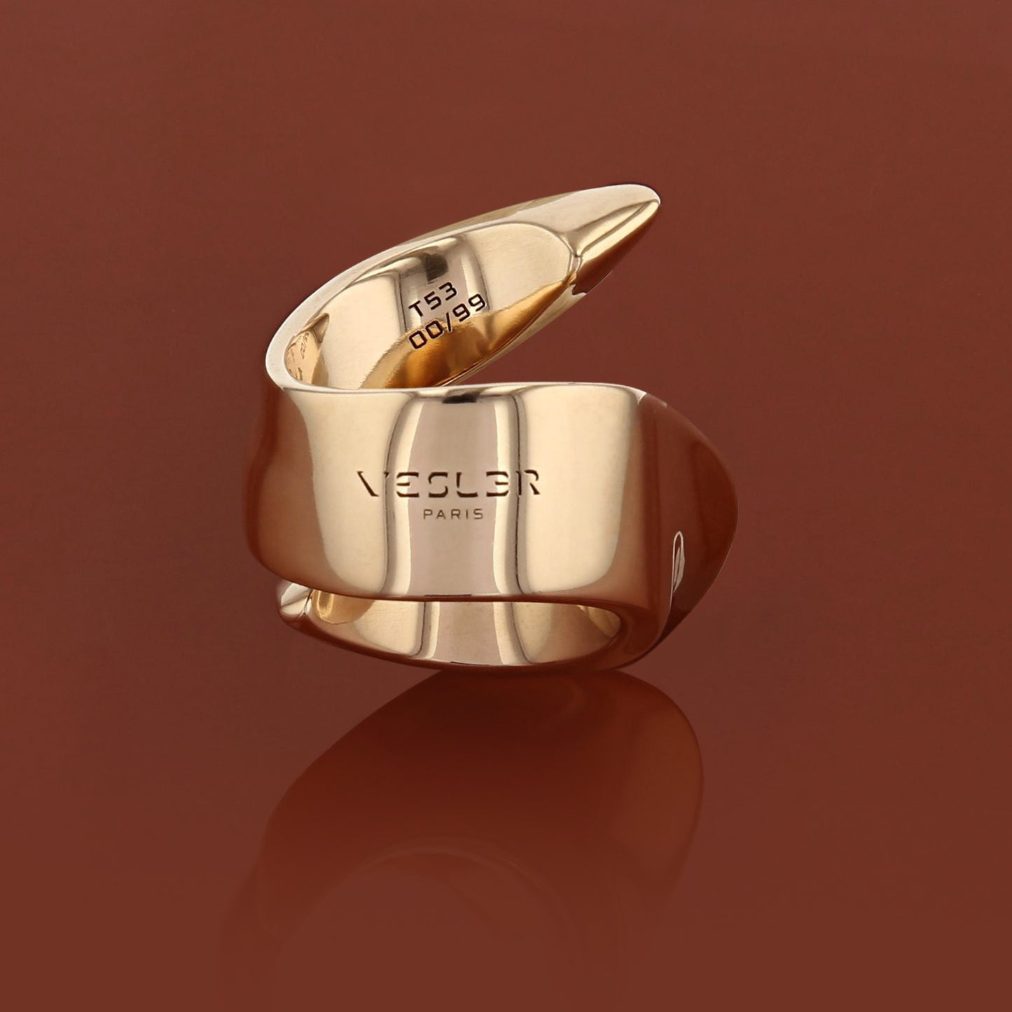 Bague Dune Thar en bronze massif - VESLER