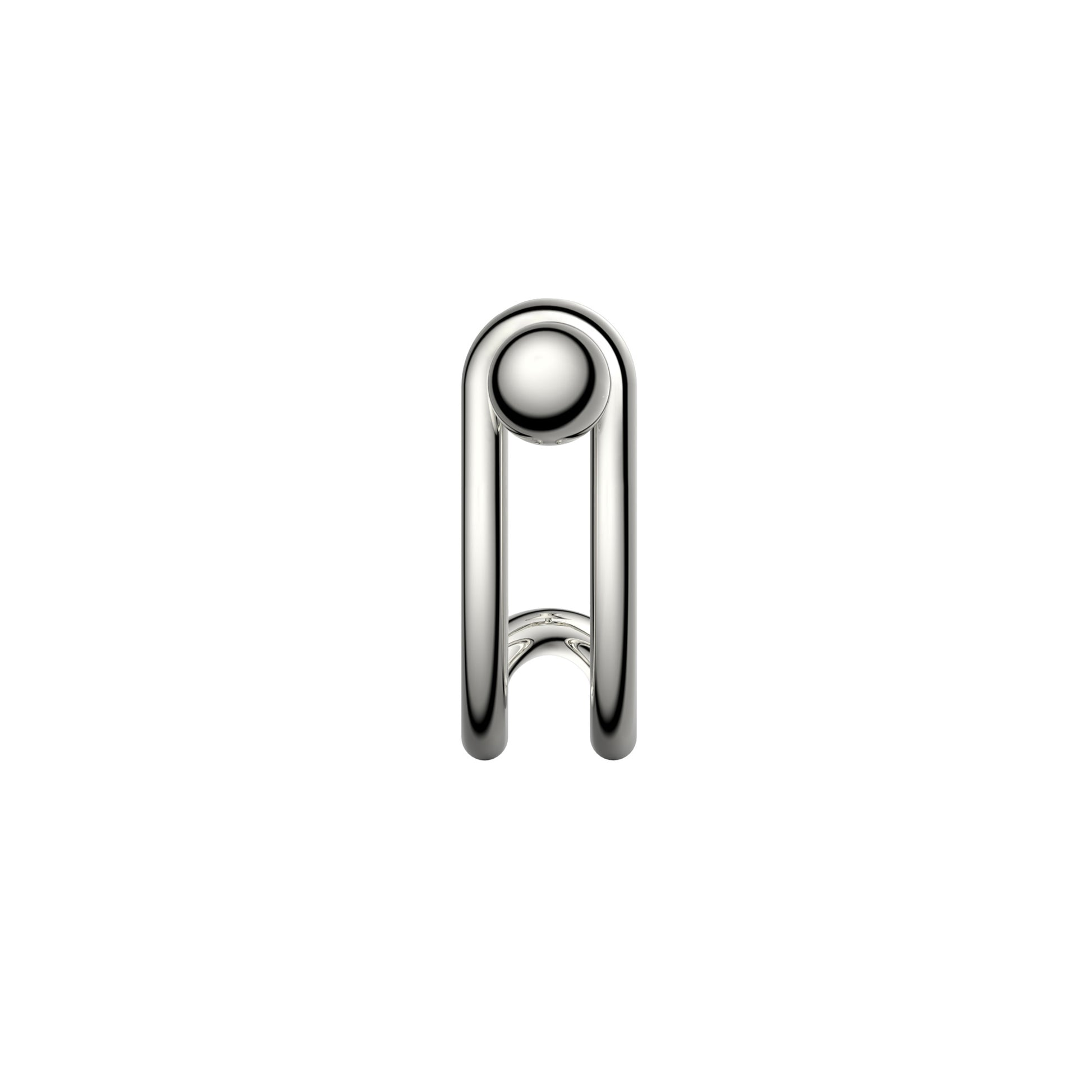 Boucle d'oreille Switch en argent massif - VESLER