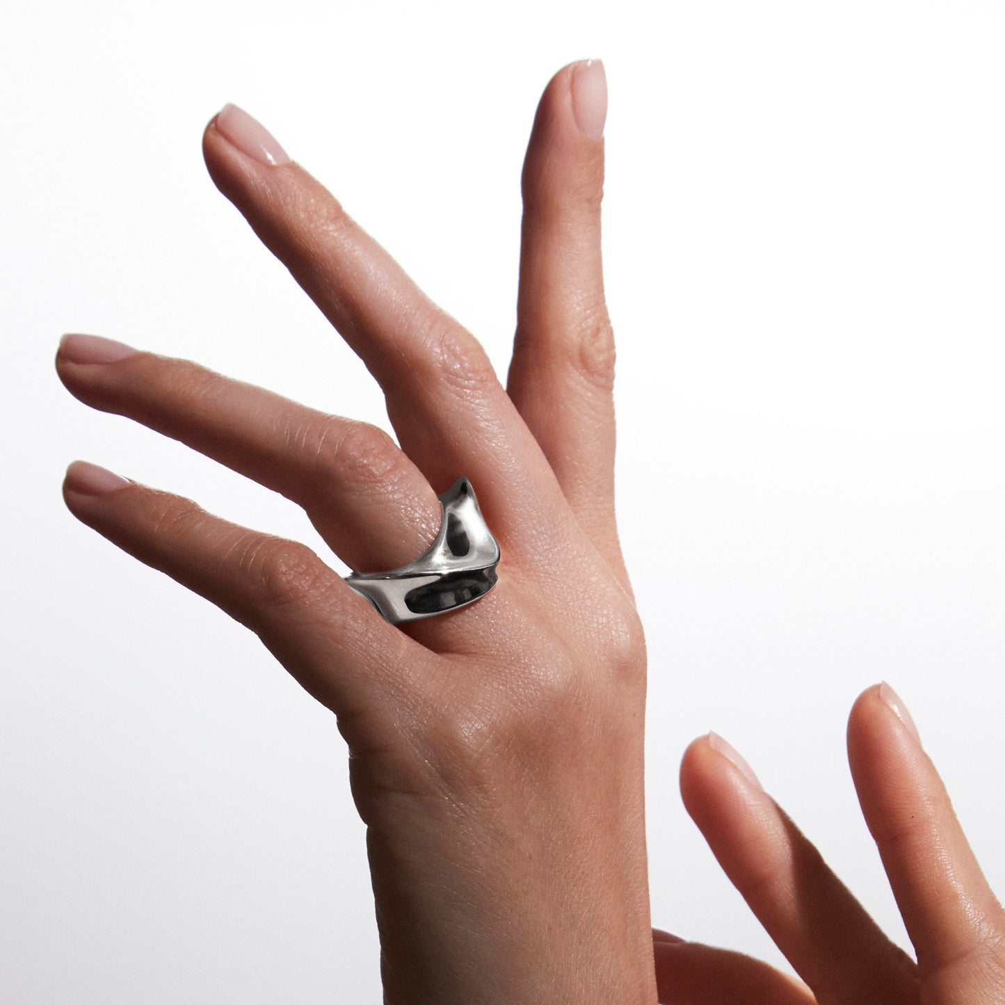 Bague Dune Namib en argent massif - VESLER